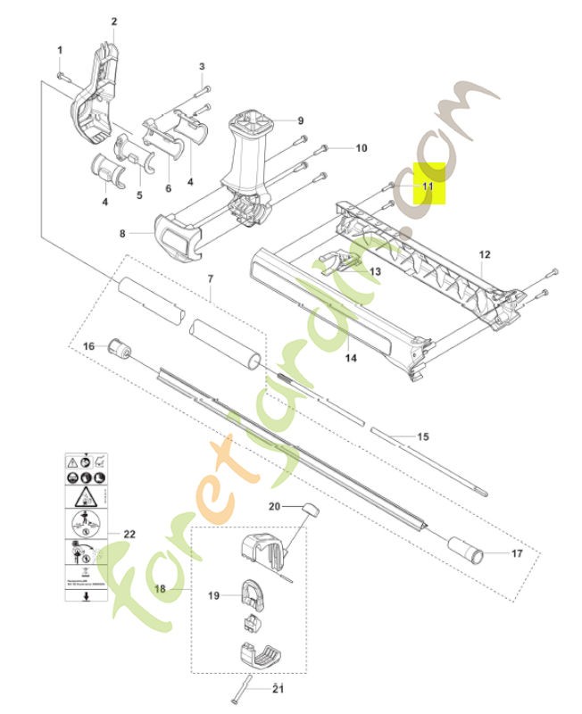 Vis husqvarna réf : 580292901