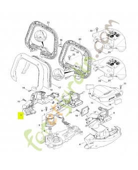 Carter moteur stihl réf. 4869-602-1200