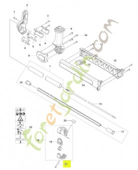 Vis husqvarna réf : 725234051