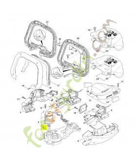 Module électronique stihl réf. 4869-430-1403
