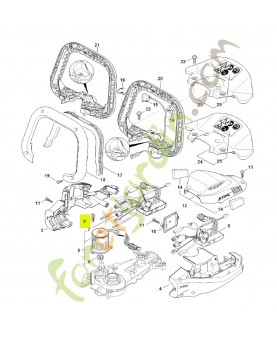 Vis cylindrique is-d5x20 Stihl réf. 9075-478-4136 en Stock