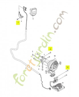 Vis husqvarna réf : 580292901