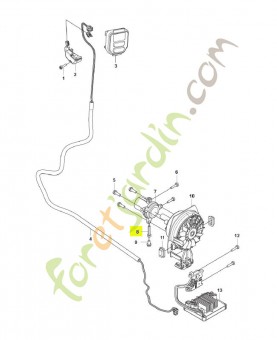 Vis husqvarna réf : 525824903