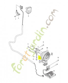 Support husqvarna réf :  503911001