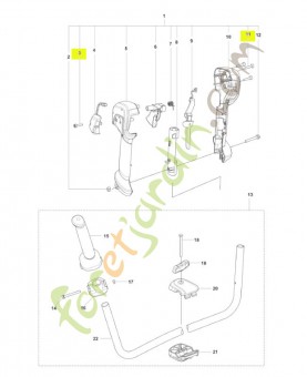 Vis husqvarna réf : 580292901