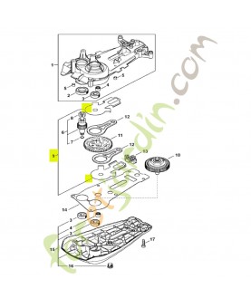 Tôle de butée stihl réf. 4869-640-8200