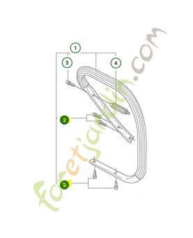 Vis husqvarna ref. 586443001
