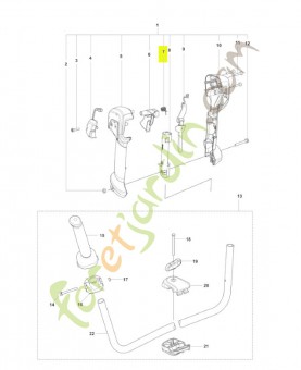 Ressort husqvarna réf : 593838601