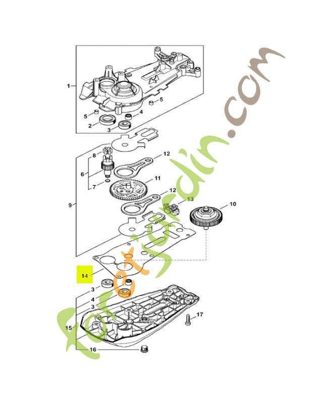 Joint stihl réf. 4869-649-0300