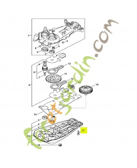 Vis cylindrique is-d5x20 stihl réf. 9075-478-4136