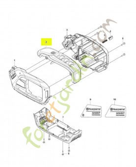 Couvercle husqvarna réf : 535570201