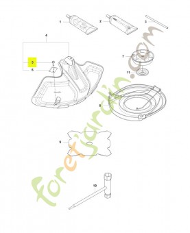 Vis husqvarna réf : 573925801