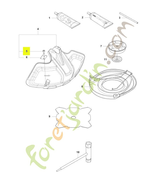 Vis husqvarna réf : 573925801