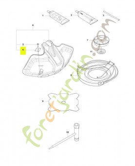 Couteau husqvarna réf : 503798802