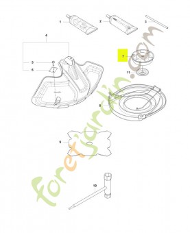 Bol de garde husqvarna réf : 503890101