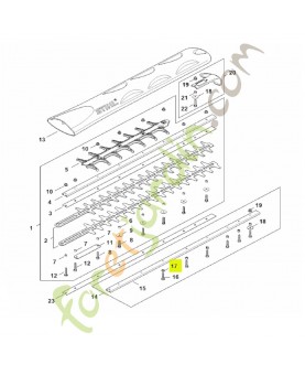 Douille 8 x 4,5 mm stihl réf : 4237-641-4902