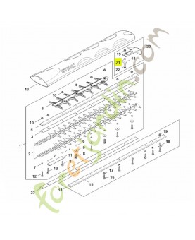 Douille 8 x 5,62 mm stihl réf : 4237-641-4901