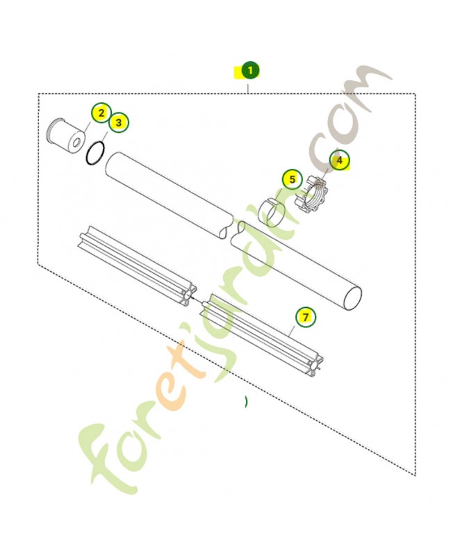 Tube husqvarna ref. 586262609