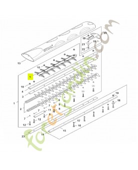 Protection anticoupure R stihl réf. 4869-740-9501