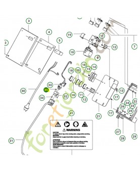 Ecrou husqvarna ref. 732251001 en stock