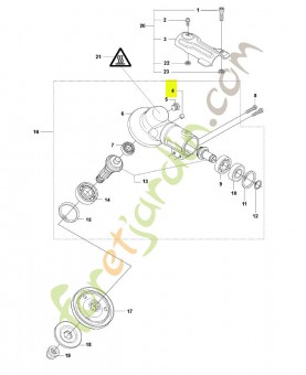 Aimant husqvarna réf : 537147401