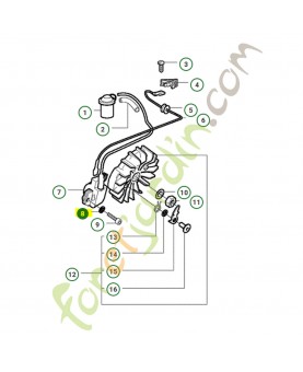 Rondelle 4.2 x 9 husqvarna ref. 503230001