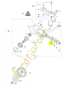 Roulement à billes husqvarna réf : 738210110