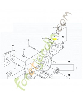 Plaque husqvarna ref. 503446401