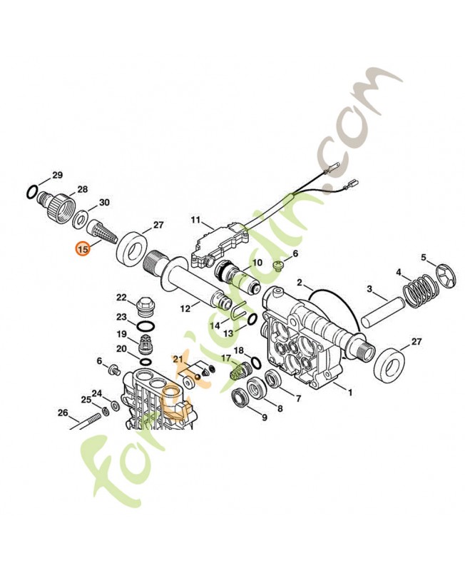 Tamis stihl ref. 4737-502-2100