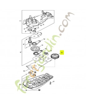Embrayage à friction stihl réf. 4869-160-2102