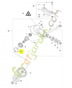 Circlip husqvarna réf : 735313110