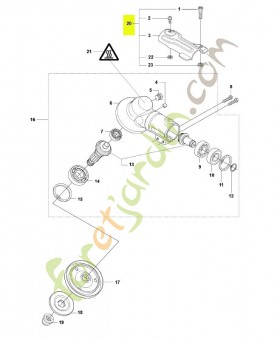 Couvercle husqvarna réf : 574306804