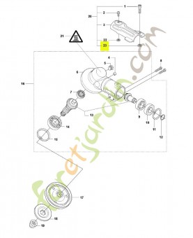 Ecrou husqvarna réf : 574404401