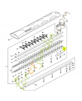 Douille 4,92 mm stihl réf. 4237-641-4903