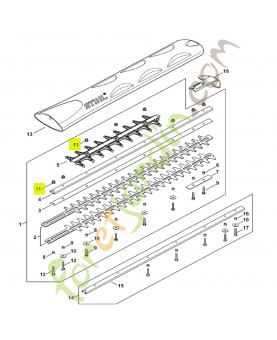 Ecrou a six pans stihl réf. 9216-263-0710