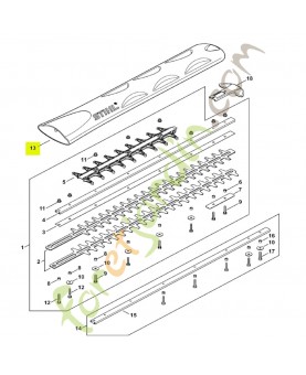 Protège-couteaux 600 mm / 24" stihl réf. 4237-790-9208