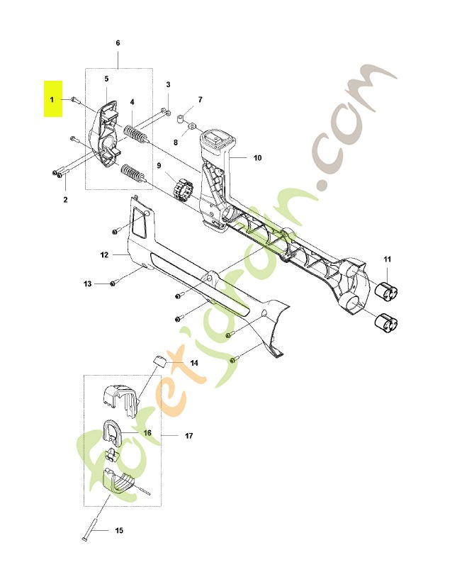Vis husqvarna réf : 525755101