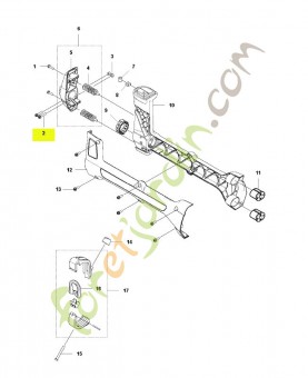 Vis husqvarna réf : 525755104