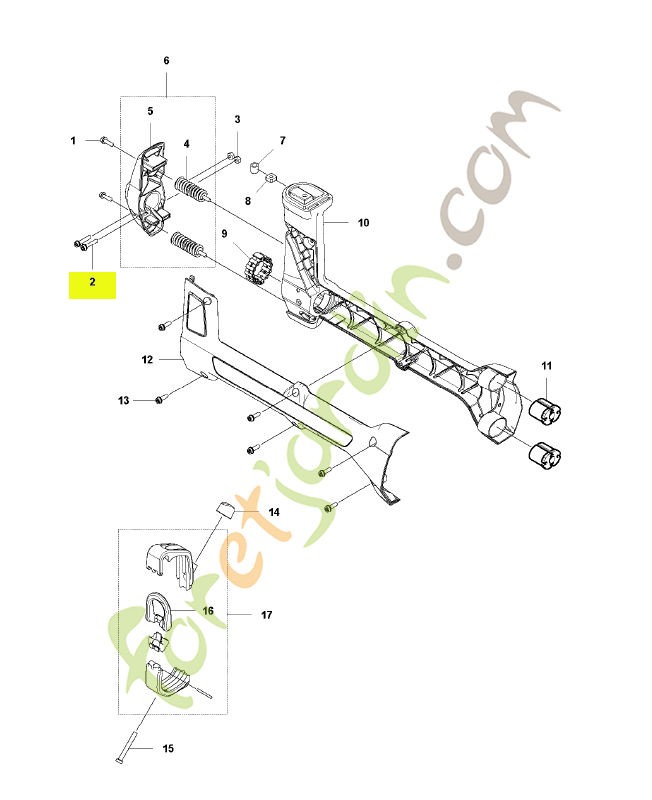 Vis husqvarna réf : 525755104