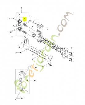 Amortisseur husqvarna réf : 588829901
