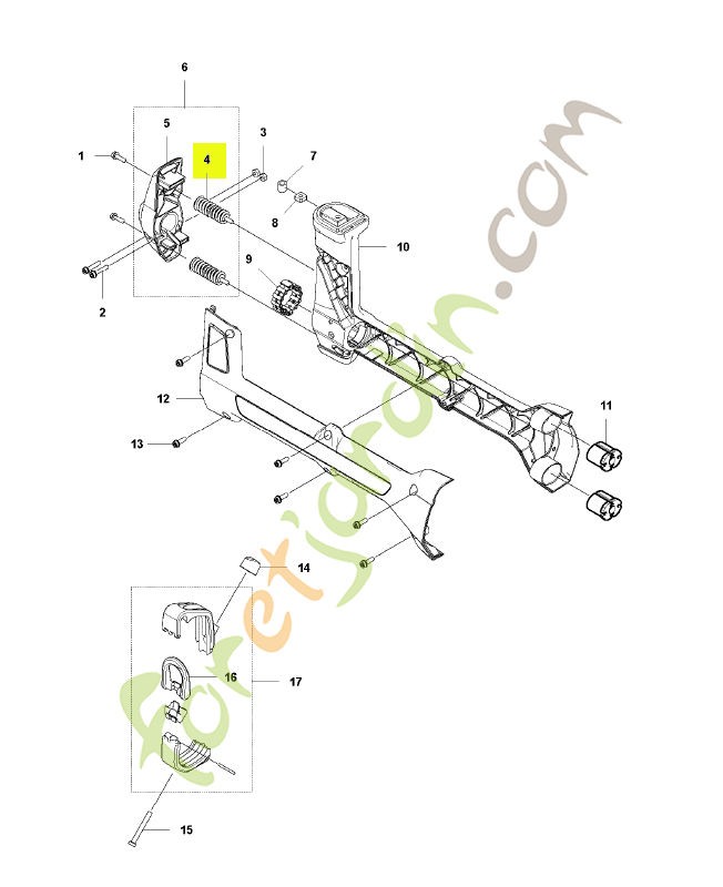 Amortisseur husqvarna réf : 588829901