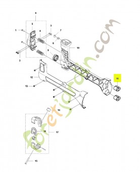 Amortisseur husqvarna réf : 510208701
