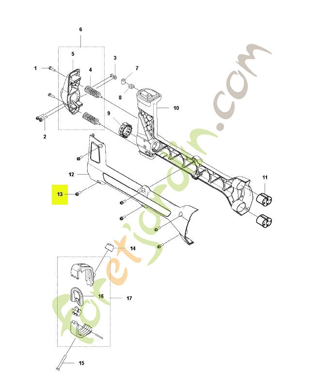 Vis husqvarna réf : 573925801
