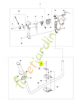 Vis husqvarna réf : 725238381