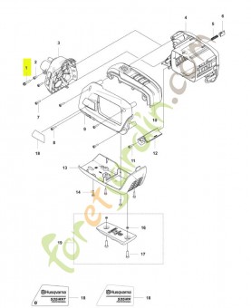 Vis husqvarna réf : 525755104