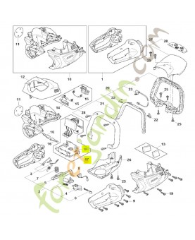 Module électronique stihl réf. HA07-430-1401