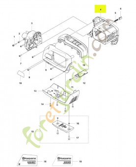 Carter husqvarna réf : 590772501