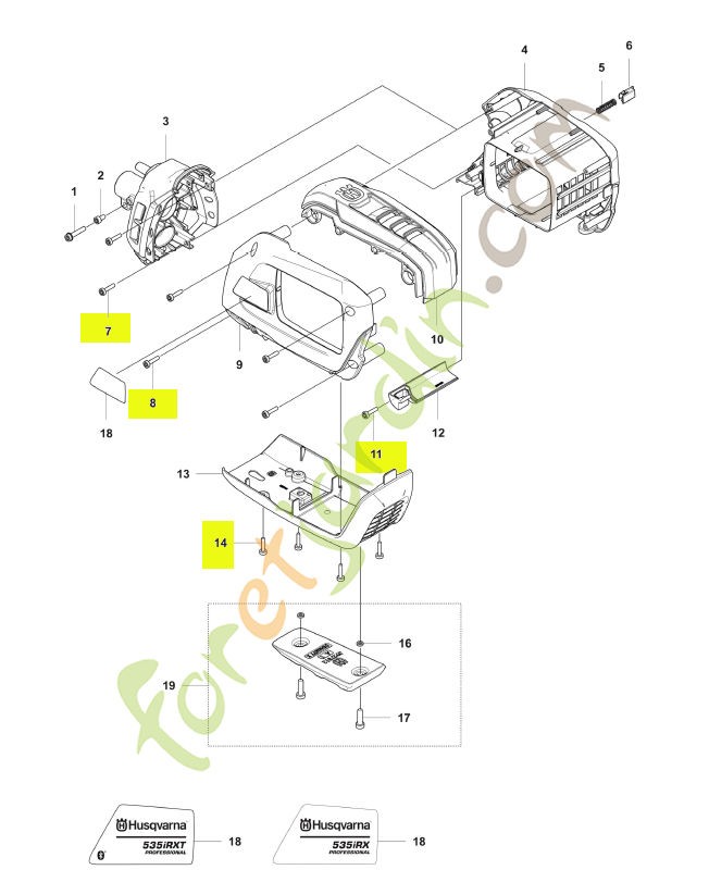 Vis husqvarna réf : 580292901