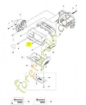 Carter husqvarna réf : 590772401