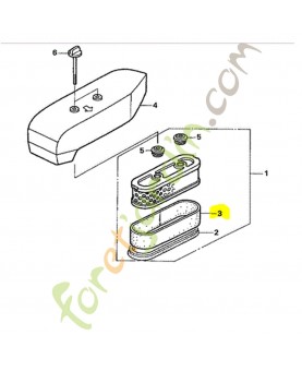 Pre-filtre honda ref. 17218-ZE7-W02